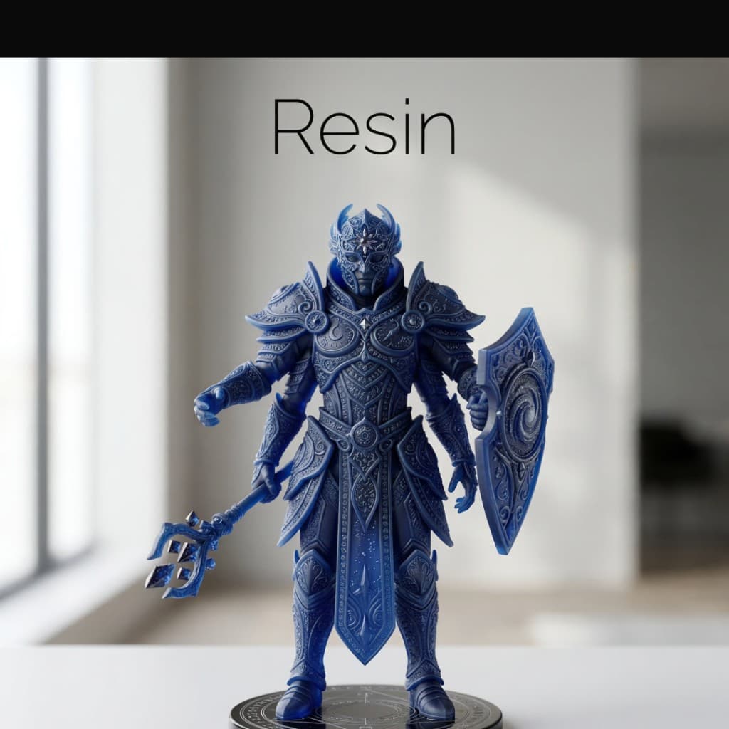 Resin 3D printing material